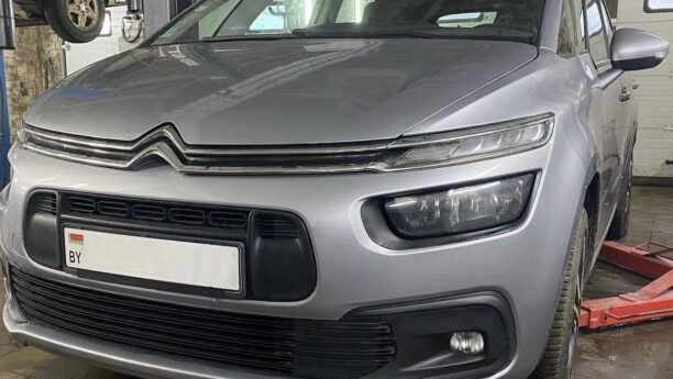 Ремонт бампера Citroen
