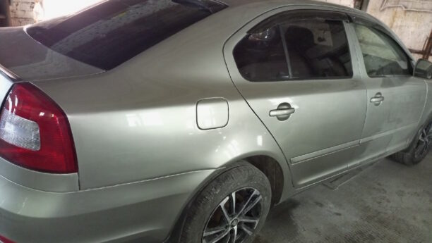 Ремонт крыла Skoda Octavia
